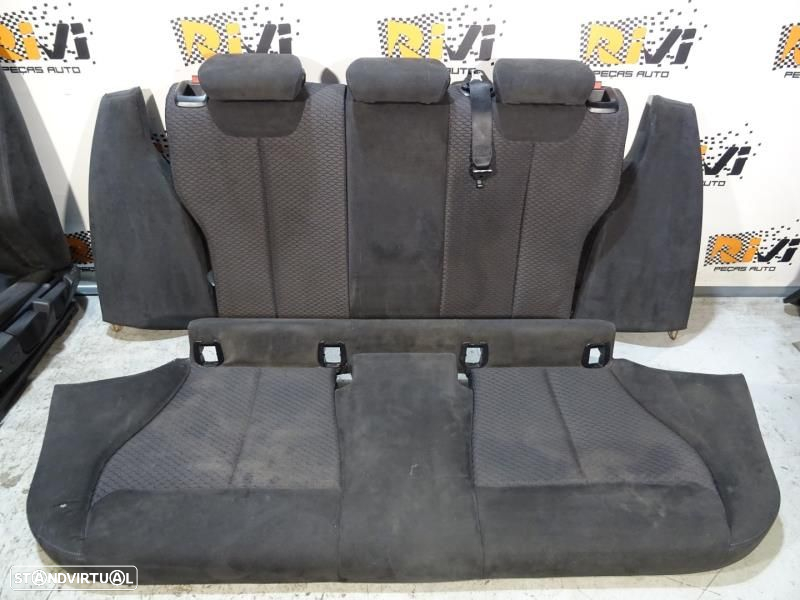Bancos BMW Serie 1 F20 Pack M em Alcântara com Quartelas - 6