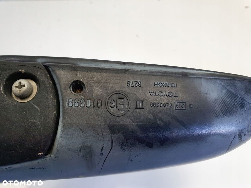 LUSTERKO PRAWE Toyota Yaris I 99-06r _ PASAŻERA 3 Pin kable Anglik - 5