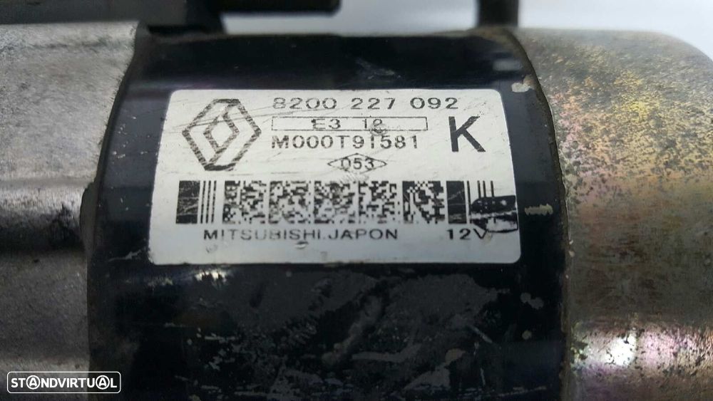 MOTOR DE ARRANQUE RENAULT MEGANE II CLASSIC BERLINA CONFORT EXPRESSION - 3