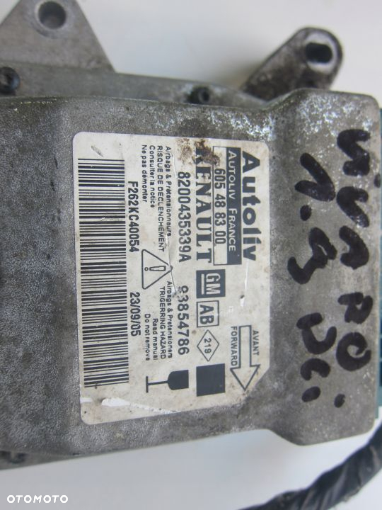 SENSOR AIR BAG OPEL VIVARO 1.9 DCI 8200435339A - 2