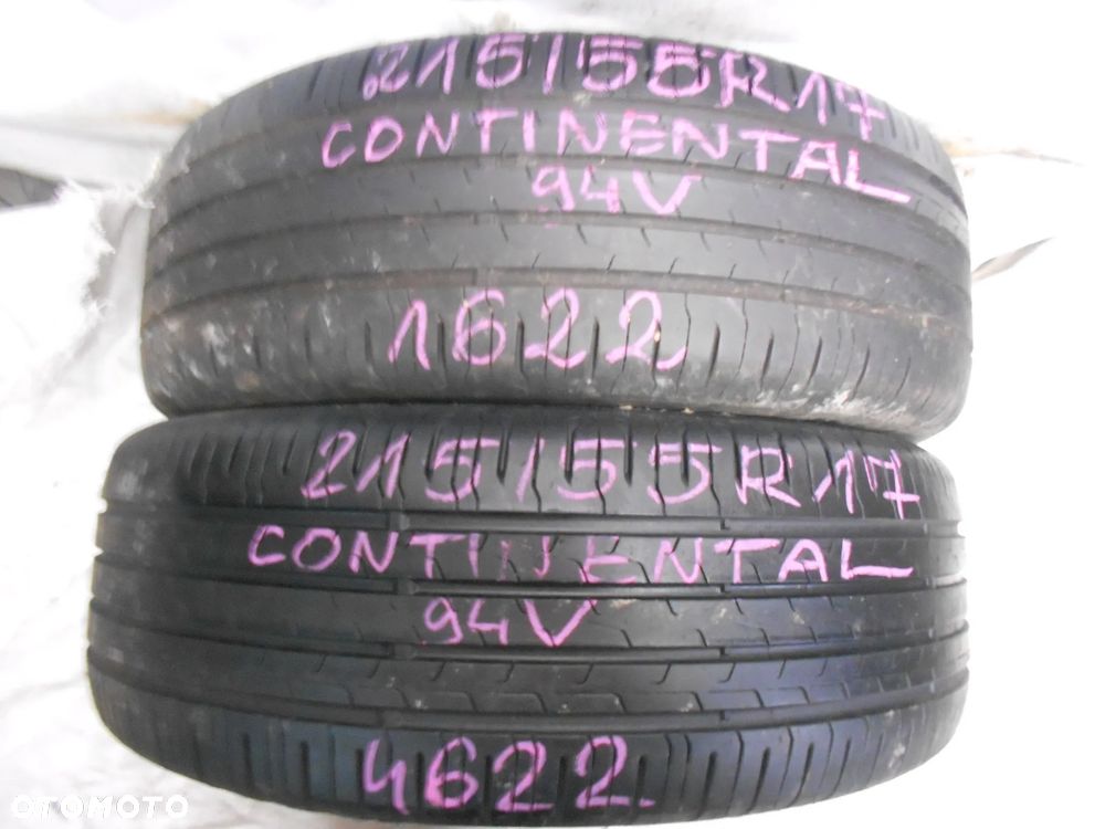 OPONY 215/55R17 CONTINENTAL ECO CONTACT 6 DOT  4622 6.2MM