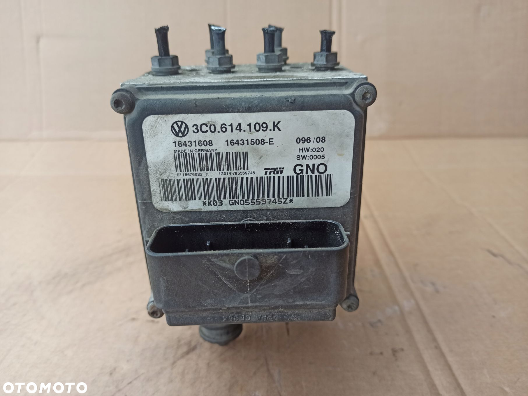 Pompa hamulcowa ABS VW PASSAT B6 2.0TDI 3C0614109K - 5