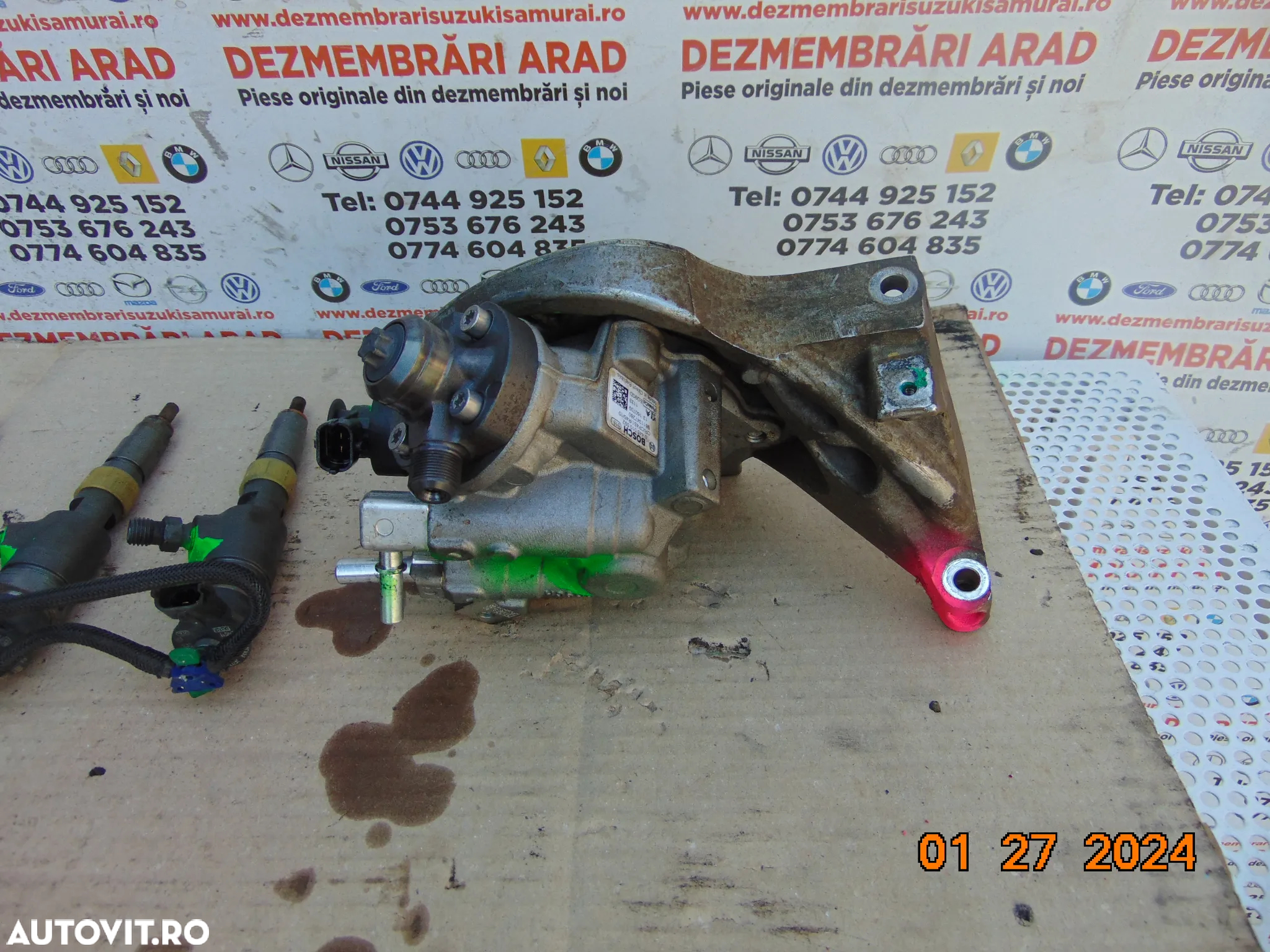 kit injectie Ford 1.5 euro 6 Peugeo Citroen focus fiesta kuga mondeo connect c max injectoare pompa - 4