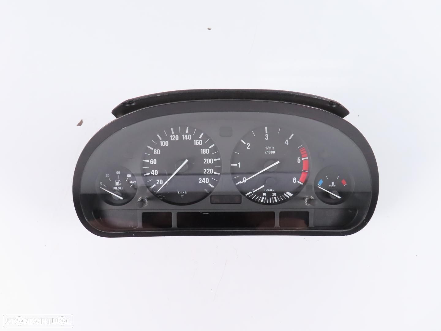 Conta-Quilómetros / Painel de Instrumentos / Quadrante Usado / Original BMW 7 (E... - 1