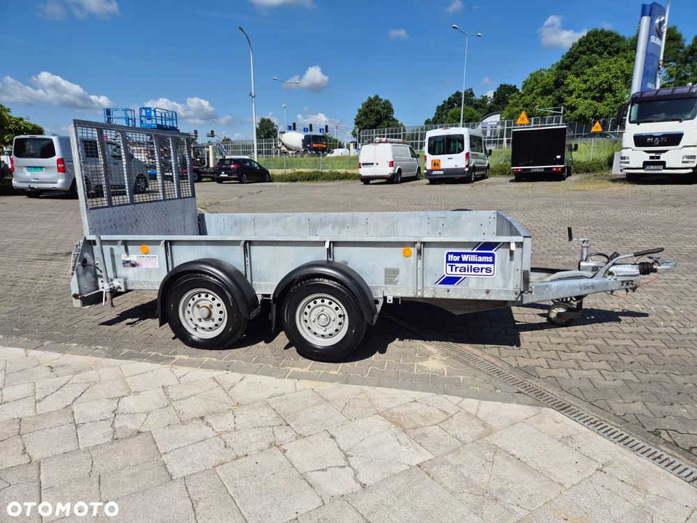 Ifor Williams GD 105 / LAWETA PRZYCZEPA DO MASZYN I KOSIAREK / IDEALNY STAN / STALOWA / MAŁO UŻYWANA / DMC 2700KG  / 2115KG ŁADOWNOŚĆ / MOŻLIWY TRANSPORT - 6