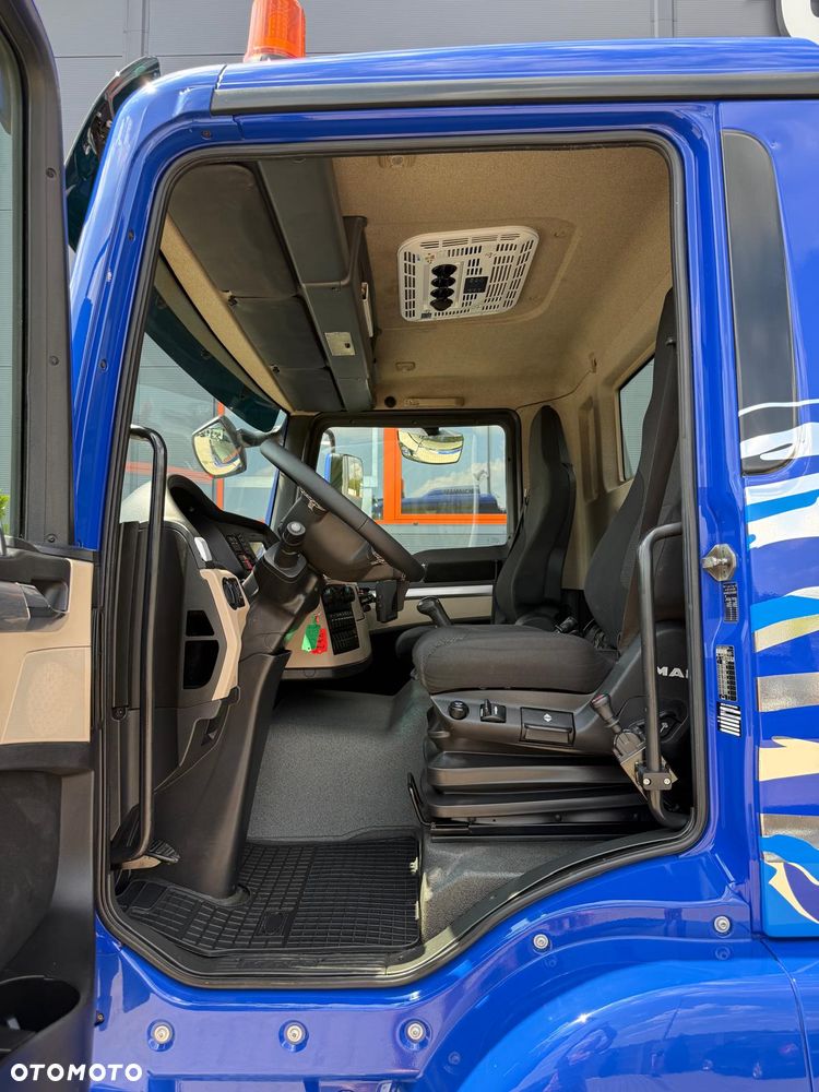 MAN TGM TGL TGS 18.250 // E6 // Klimatyzacja //  wywrotka + HDS HMF z pilotem // 4x2 // budowlanka // kiper wywrot żuraw dzwig kran crane - 30