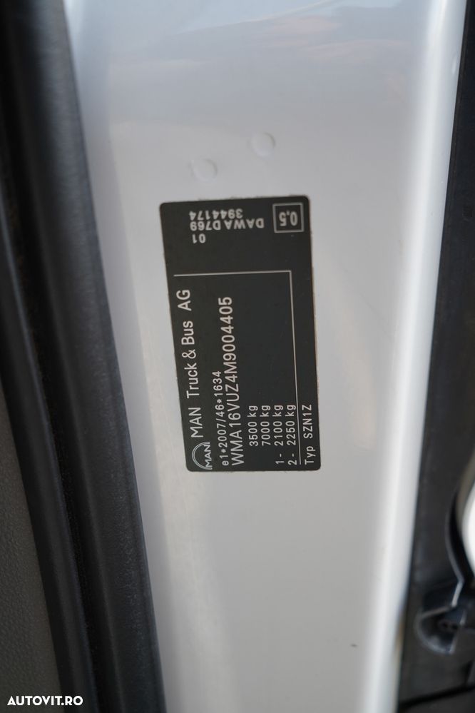 MAN TGE 5.180 / BASCULATOR SPATE / RADAR / DUBLU / MANUAL / IMPORTAT - 37