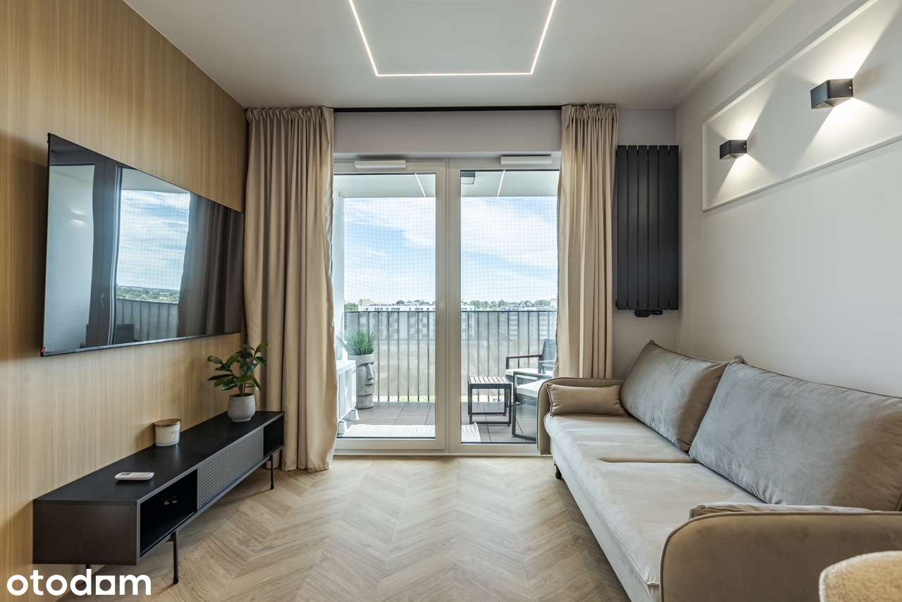 Nowe 2 pokoje | garderoba | loggia | klima | ostatnie piętro I garaż