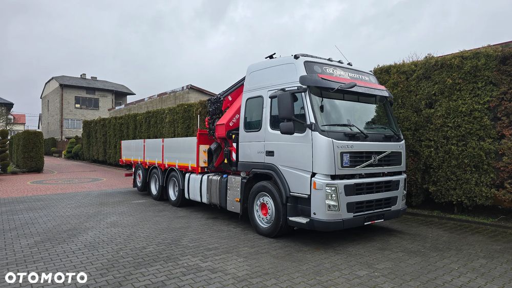 Volvo FM 500 8x4 CRANE HMF 4720 + JIB + WINCH + Kosz Aluminiowy - 22