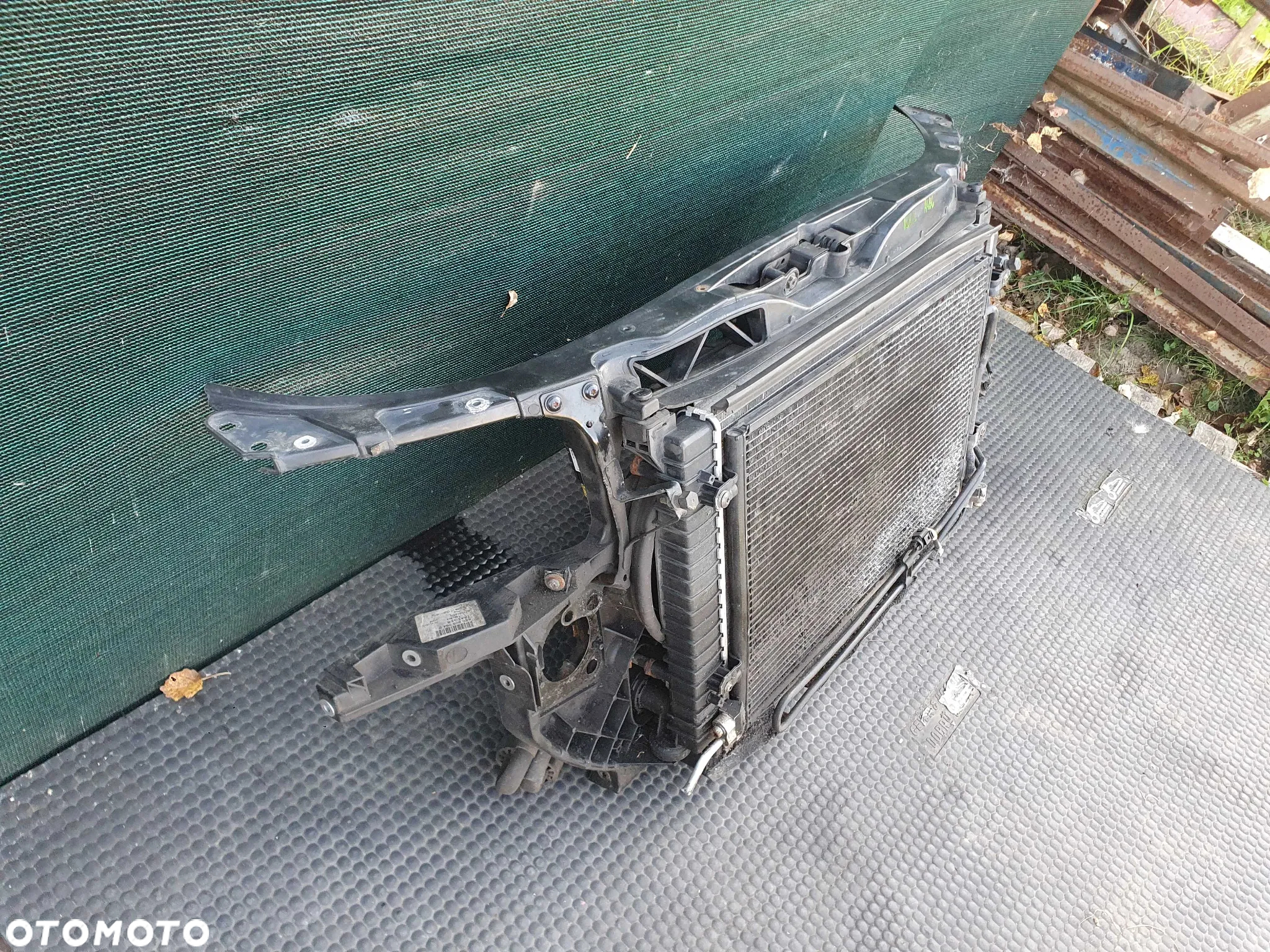 Pas Przedni Wzmocnienie Czołowe Chłodnice Wentylator 2.4 3.0 V6 ASN AUDI A4 B6 Sedan Kombi - 5
