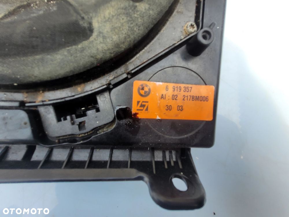 GŁOŚNIK NISKOTONOWY LEWY LOGIC BMW E60 E61 E63 6919357 C79 - 2