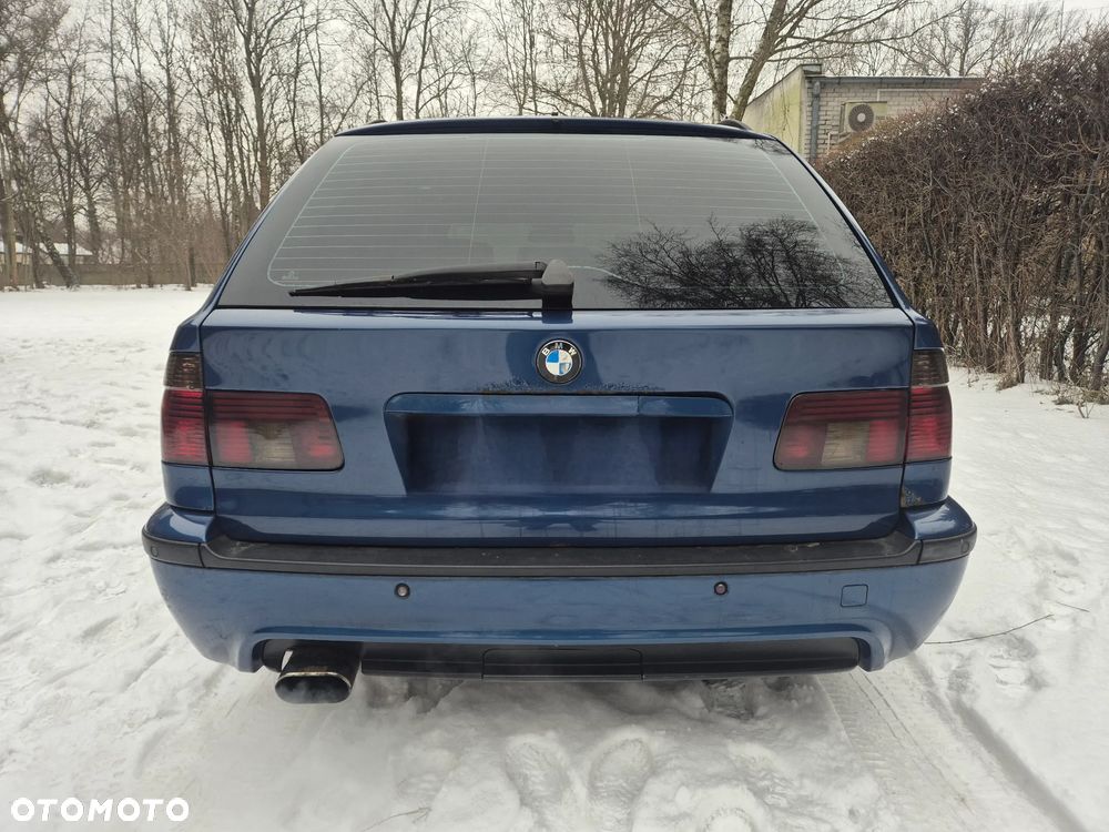 BMW 530D E39 Touring Seria 5 2002r LIFT Mpakiet Topasblau Metallic wszystkie części - 6