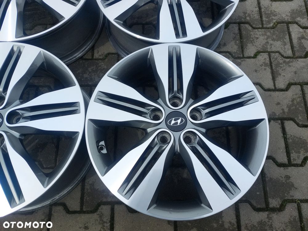 HYUNDAI IX35 FELGI ALUMINIOWE R18 6.5J ET51 5X114.3 ORYGINAŁ JAK NOWE! - 4