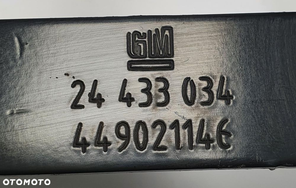 KIESZEŃ MOCOWANIE AKUMULATORA OPEL CORSA C LIFT 24433034 449021146 - 4