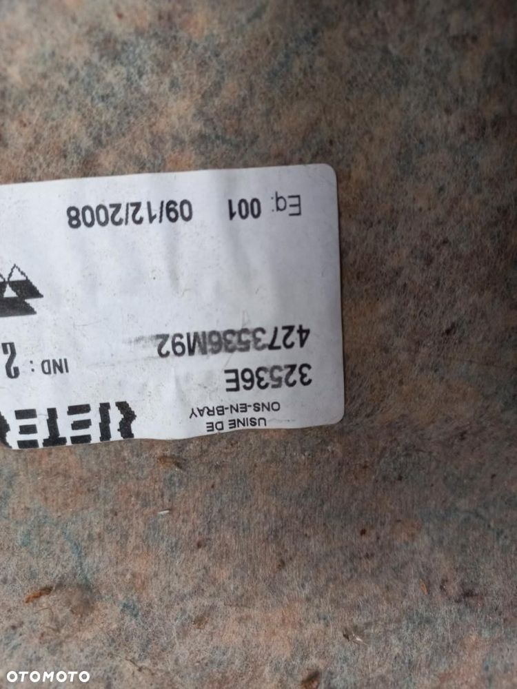 Części kabiny Massey Ferguson 8450 maski boczne plastiki, słupki, konsola 7410,5425,7435,6499, agco, 3777402M2,4273536M92,tapicerka,podsufitka dach - 11