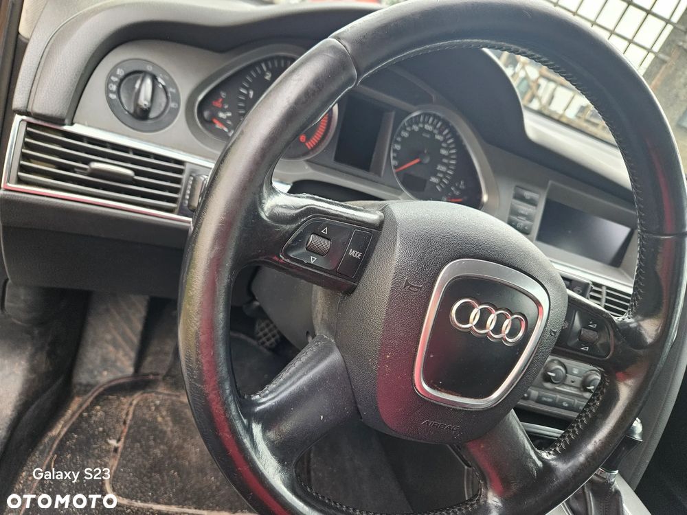 Kierownica multifunkcyjna skóra skórzana airbag Audi A6 C6 2006r - 2