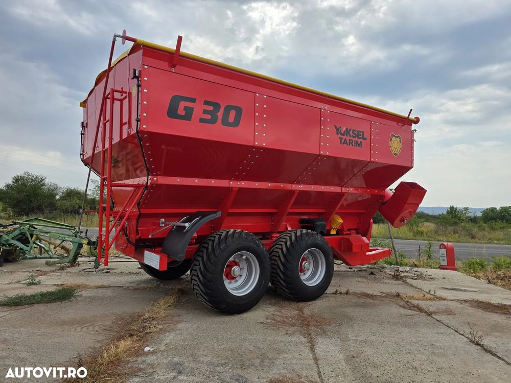 Alta Remorca transfer cereale Yuksel Tarim G30 - 6