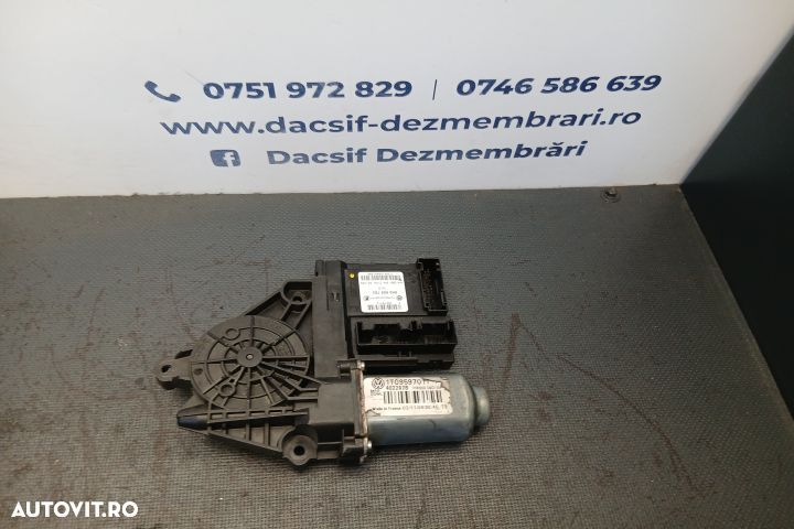 Motoras macara geam fata stanga 1T0959701T 5K0959793 1T0959701T 5K095 - 2