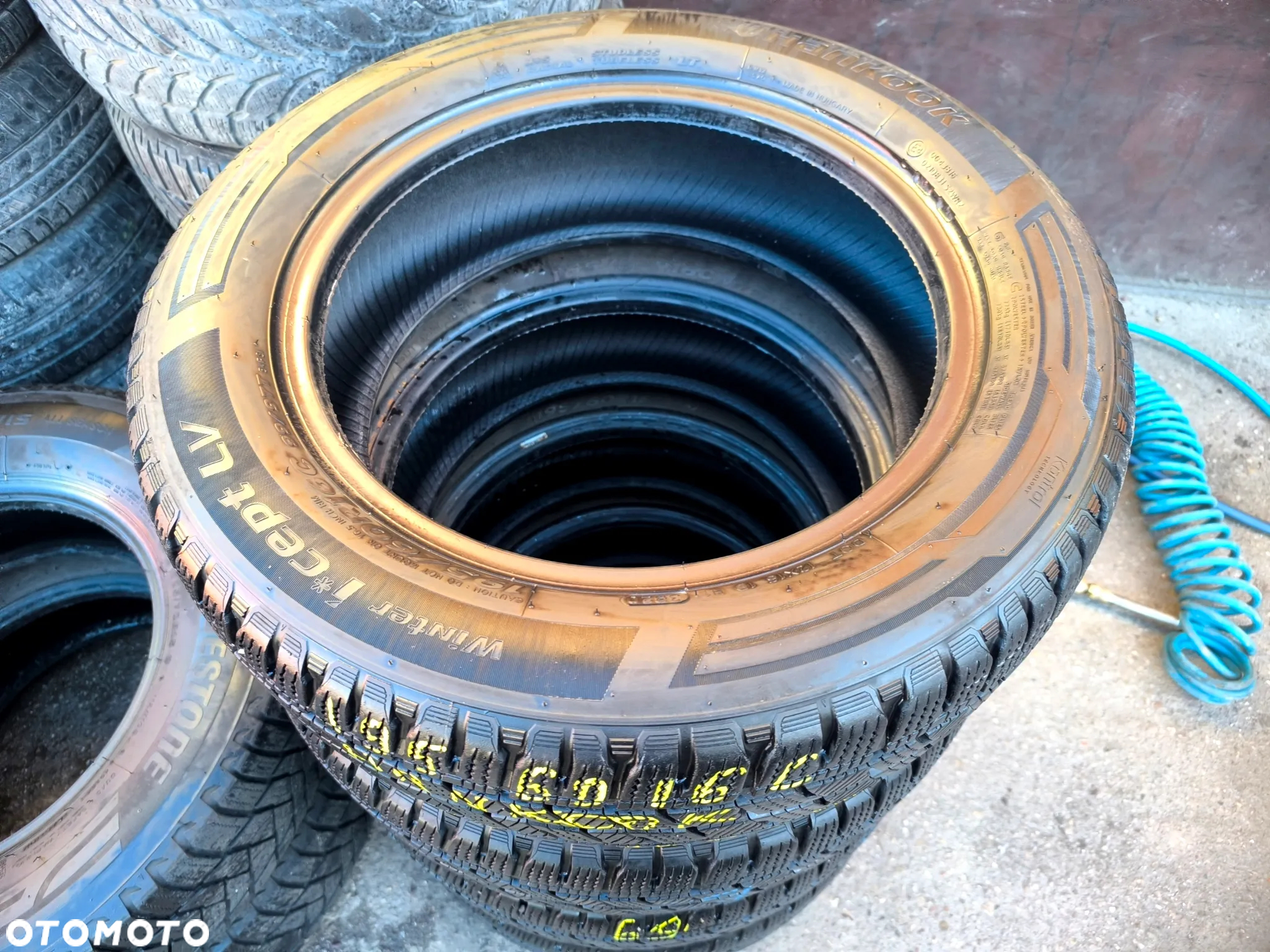 195/60R16C 99/97T 16 C Opony Zimowe Zima HANKOOK WINTER I*CEPT LV 8mm Legnica ALU-RAD 20r. 195/60 - 8