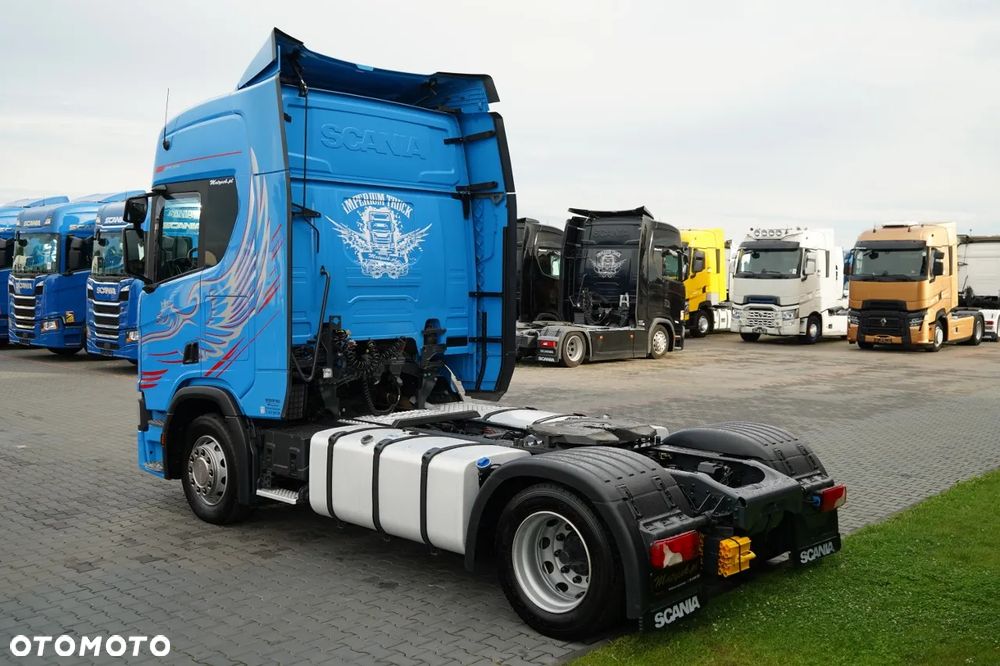 Scania R 450 / MEGA / LOW DECK / RETARDER / KLIMA POSTOJOWA / SKÓRY / EURO 6 - 8