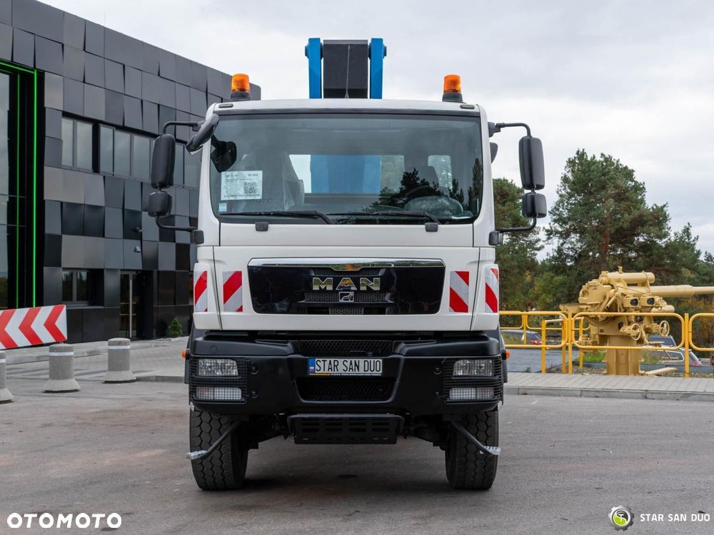 MAN TGM 13.250 4x4 RUTHMANN T180.1.S9 Podnośnik Koszowy - 9
