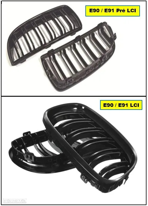 PROMOÇÃO Grelhas BMW E60/61/81/82/87/88/90/91/92/93/F10/11/20/21/30/31/32/33/36 - 12