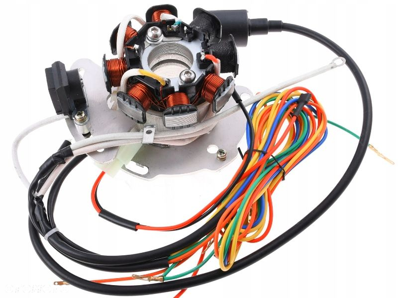 GŁĘBOKI ZAPŁON CDI 12V WSK WFM 125 WYSOKI 2 Typ SCHEMAT STARY ZAPŁON - 5