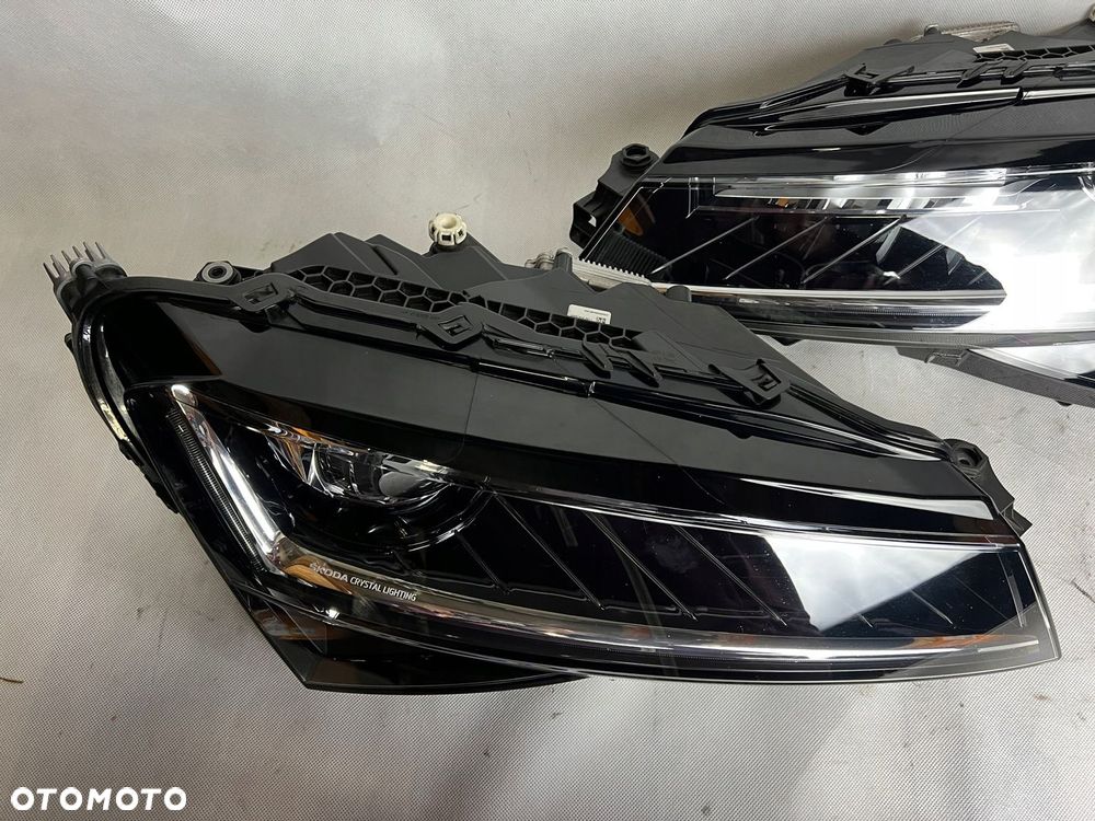 SKODA SUPERB III 3 LIFT FULL LED 3V1 LAMPA LEWA PRAWA REFLEKTOR LEWY PRAWY - 5