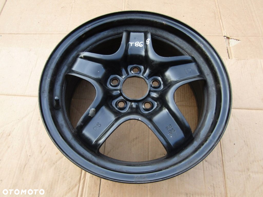 1x Felga 16 Strukturalna Opel Astra H Vectra B Zafira C Meriva A 5x110 ET39 - 3