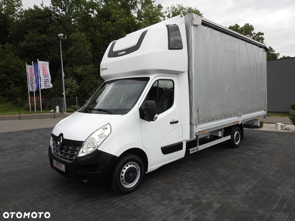 Renault MASTER PLANDEKA 10 PALET WEBASTO TEMPOMAT KLIMATYZACJA  170KM - 7
