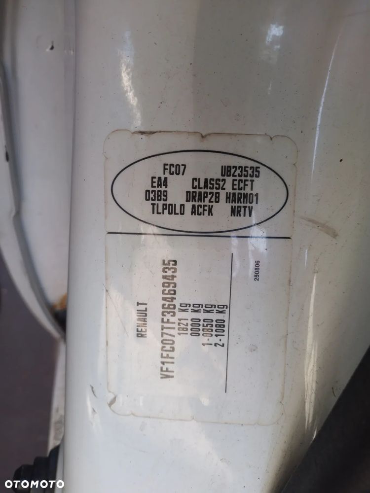 RENAULT KANGOO I 03-08 1.5 DCI    OSŁONA PRZECIWSŁONECZNA PRAWA LEWA - 31