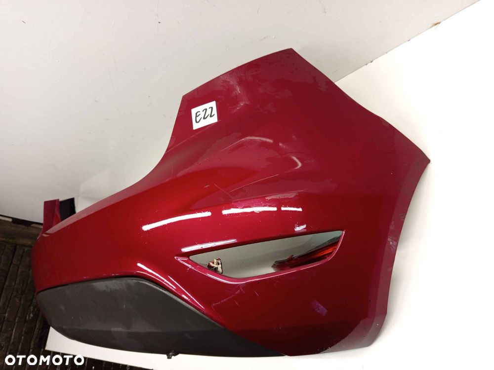 } ZDERZAK TYŁ TYLNY FORD FIESTA MK.7 VII 7 M9 WIŚNIA WIŚNIOWY - 2