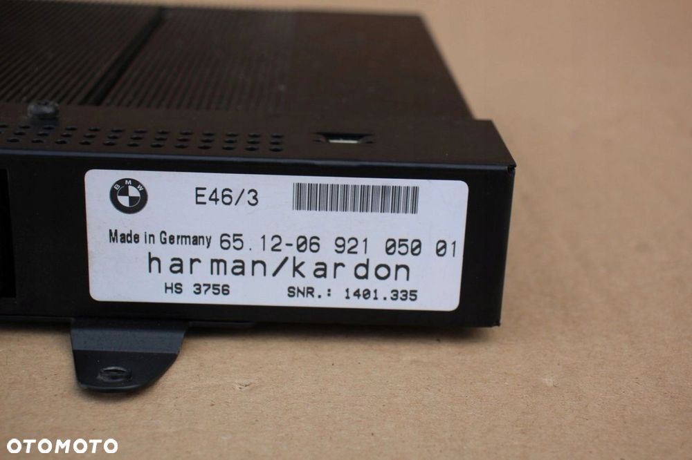 Wzmacniacz samochodowy BMW e46 HARMAN KARDON 6921050 - 3