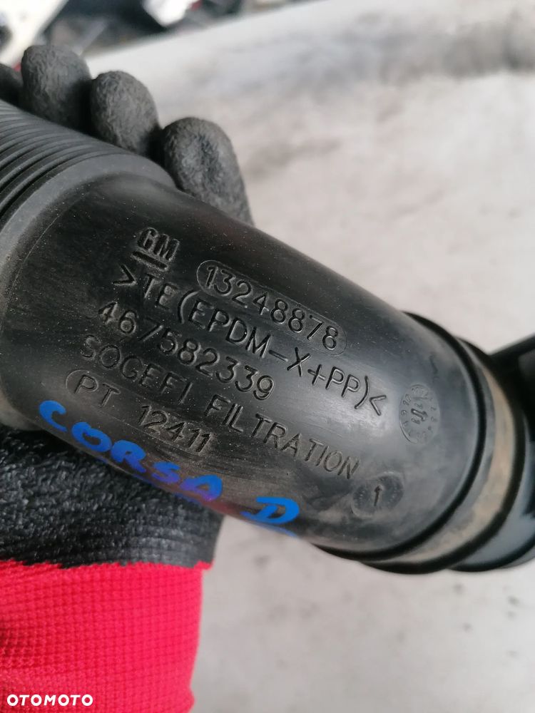 OPEL CORSA D 12r 1.2 16V RURA DOLOT POWIETRZA Z PRZEPUSTNICĄ 13248878 - 3