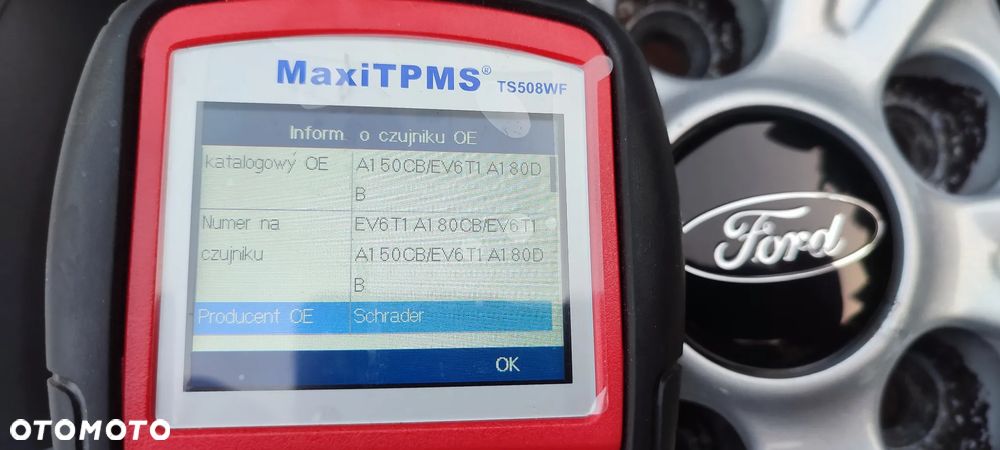 Felgi Aluminiowe Oryg. Ford Kuga 17 Cali 5x108 7,5Jx17 Et52,5 Ø63,4mm CJ5C-1007-B2B Czujniki Ciśnienia Opon Tpms Bdb !! Starogard Gdański - 18
