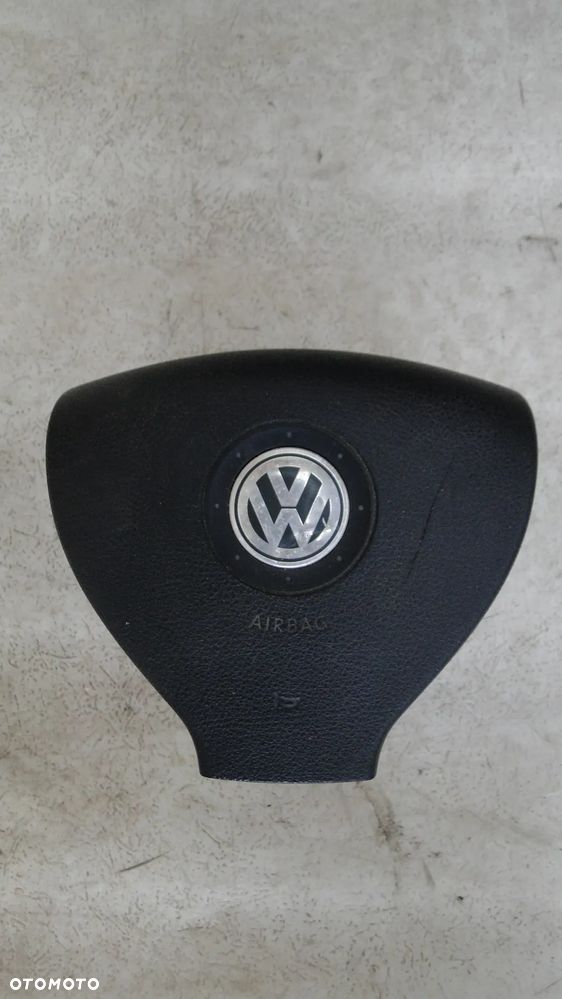 VW GOLF V 5 DESKA KONSOLA CZARNA PODUSZKI PASY KOMPLET ORYGINAŁ EUROPA - 10