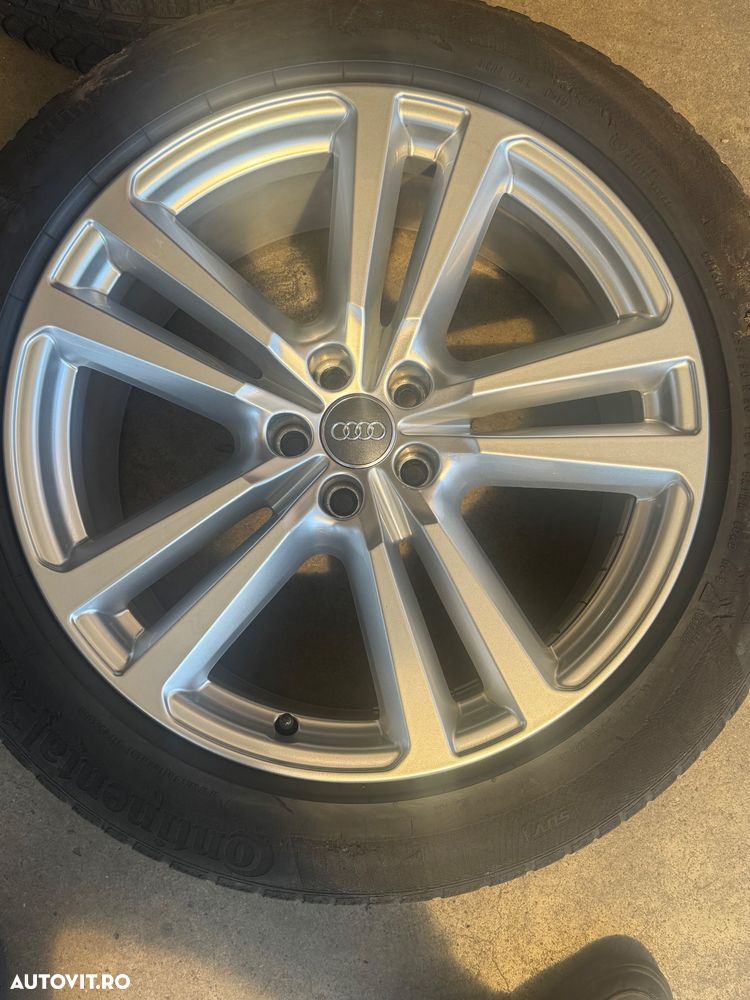 Vând jante aliaj Audi Q7 pe 20” cu anvelope de iarnă - 3
