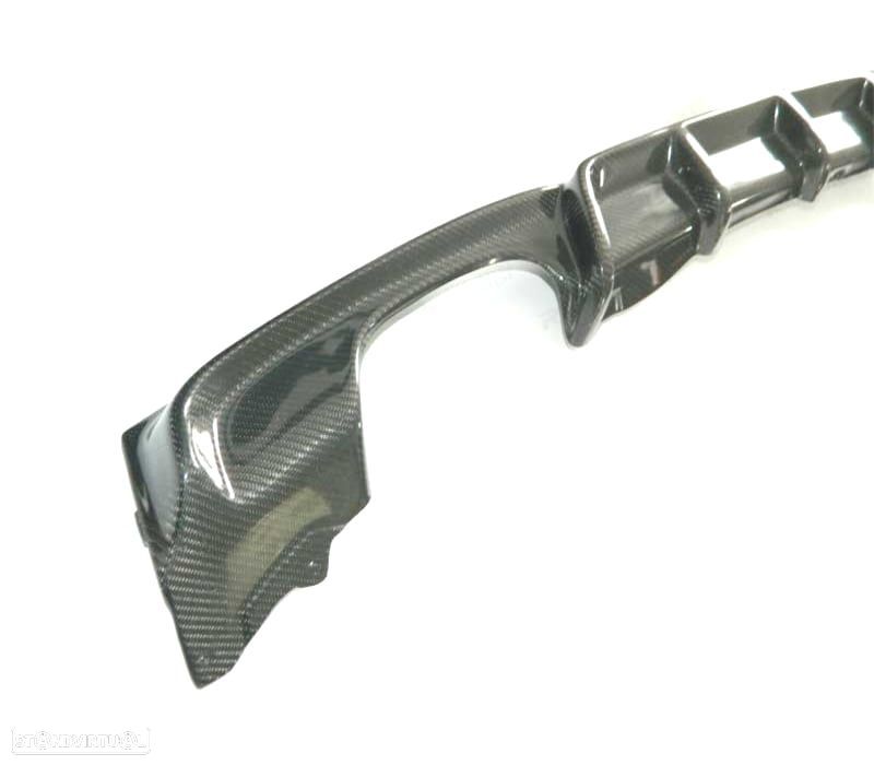 DIFUSOR BMW F30 F31 LOOK M PERFORMANCE CARBONO DUPLA SAIDA 00---00 - 2