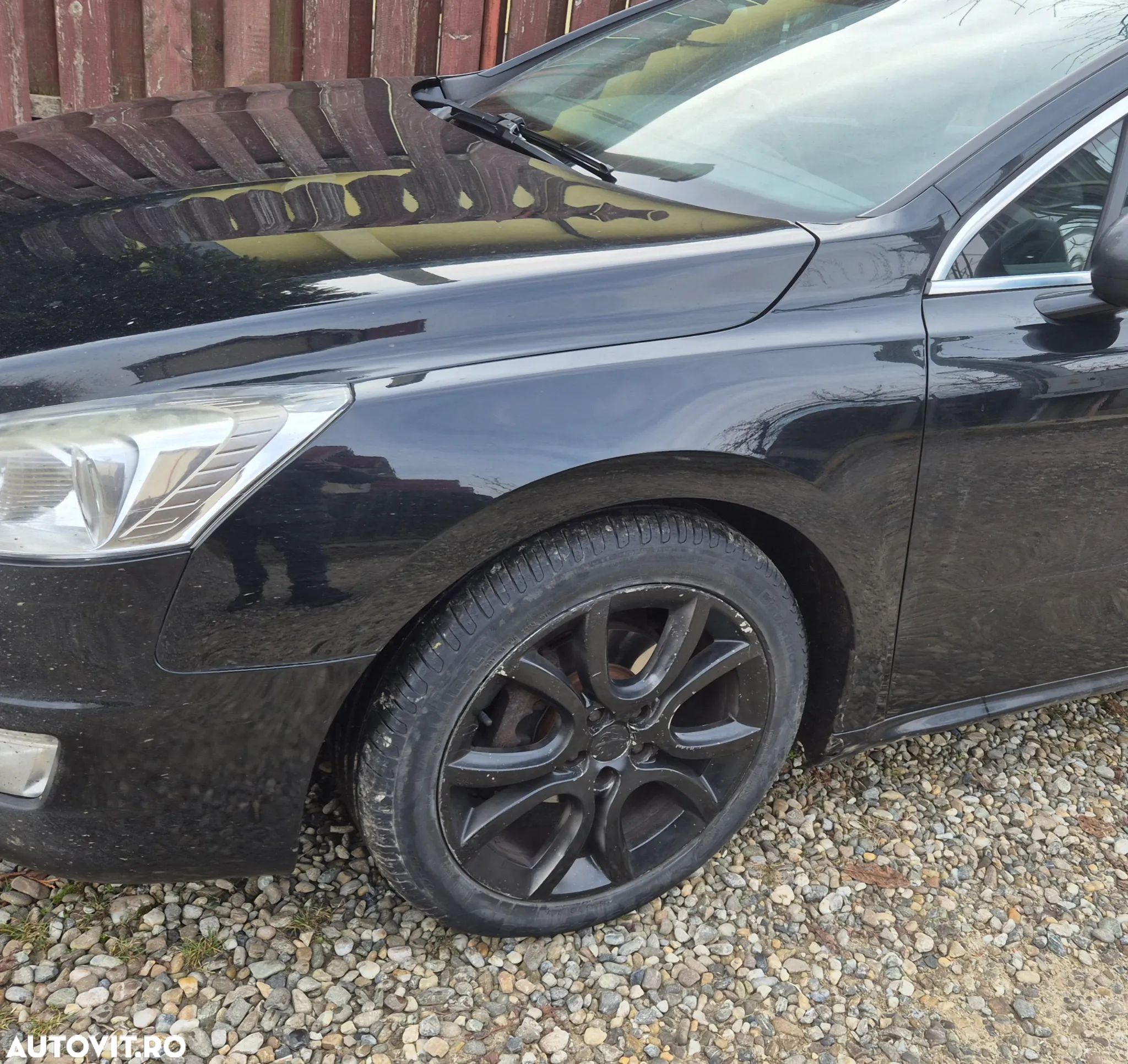 Aripa stanga fata PEUGEOT 508 (culoare negru) fabr. 2010 - 2018 - 1