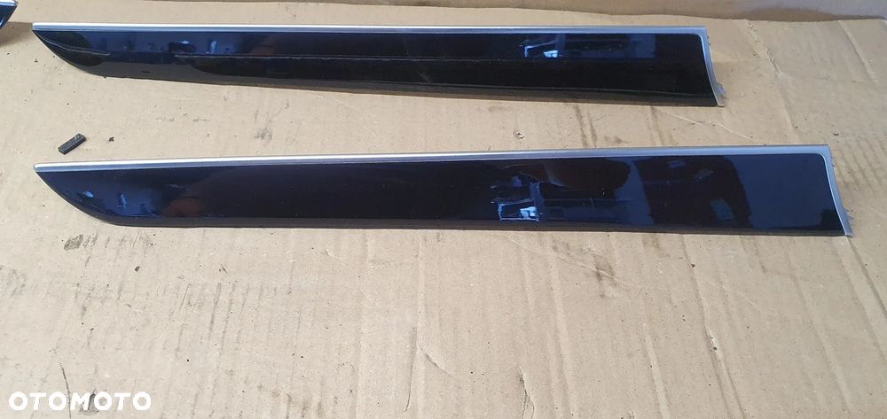 Listwa dekor drzwi komplet Piano Black Audi A4 B8 8K0867409J 8K0867420J 8K0867410J 8K0867419J - 3