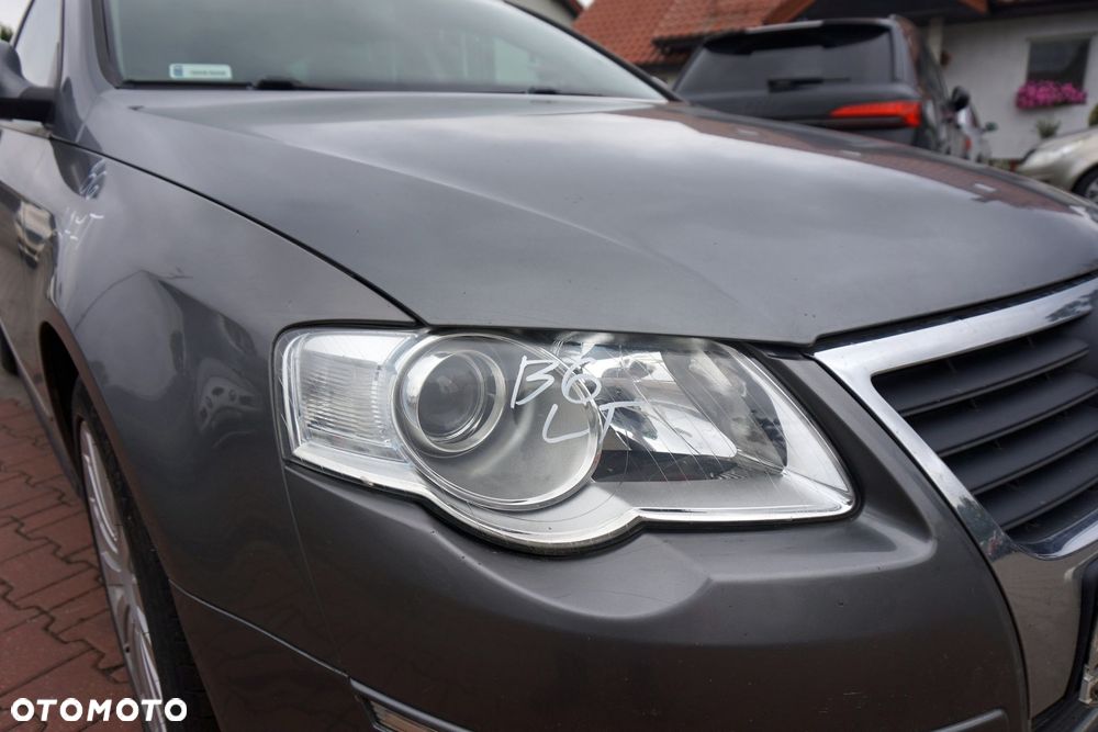 MASKA ZDERZAK BŁOTNIKI LAMPY PASSAT B6 LA7T  VOLKSWAGEN 2005-2010 SZARY PRZÓD KOMPLETNY - 25