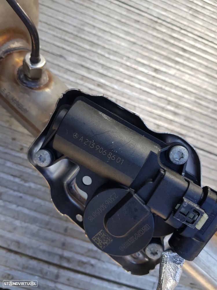 Borboleta do Escape Mercedes CLA W118 Classe A W177 GLB GLA B W247 2019-2024 Diesel A2139068601 - 1