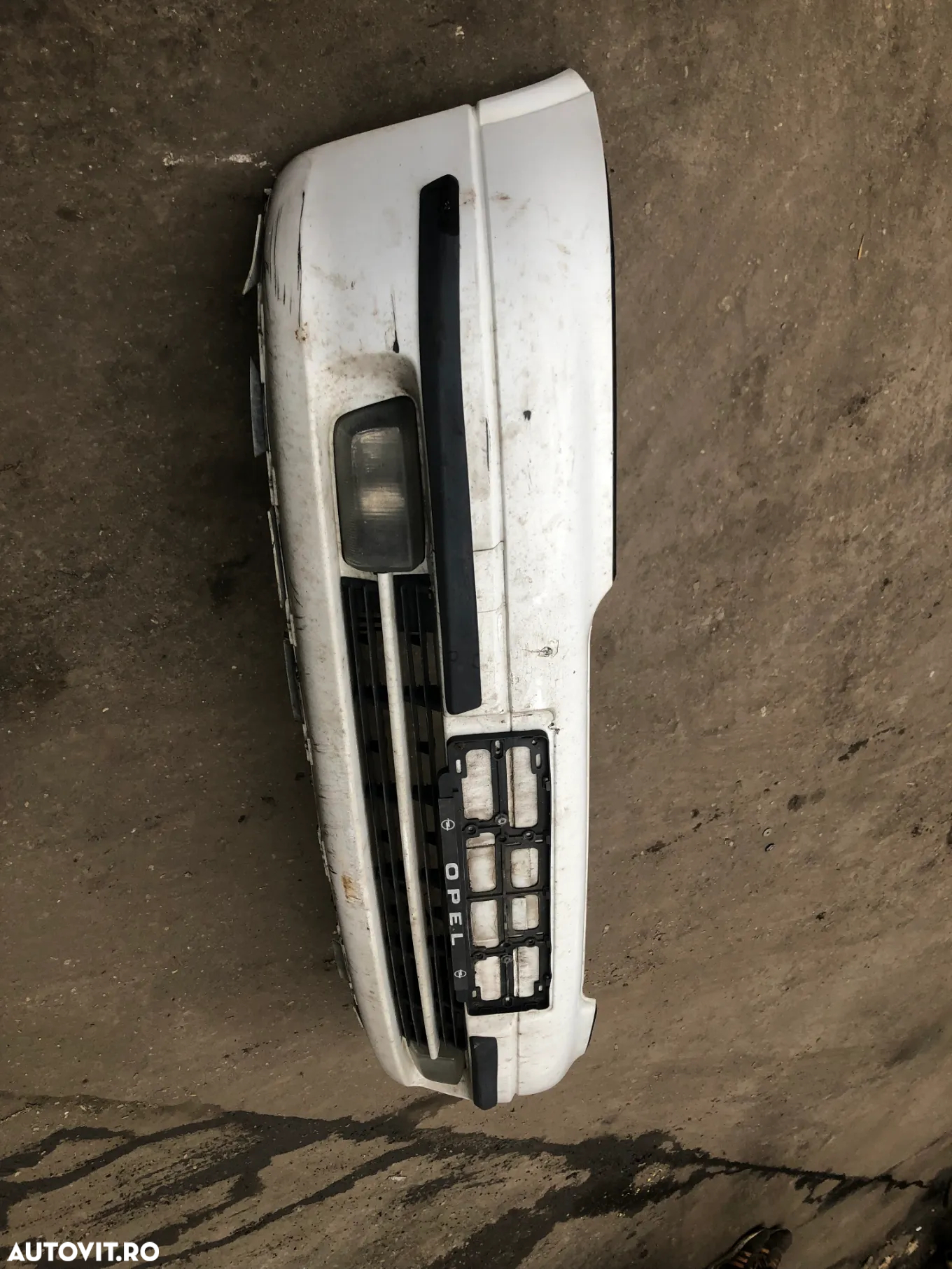 Bara fata Opel Astra G alb 2003 cu proiectoare - 3