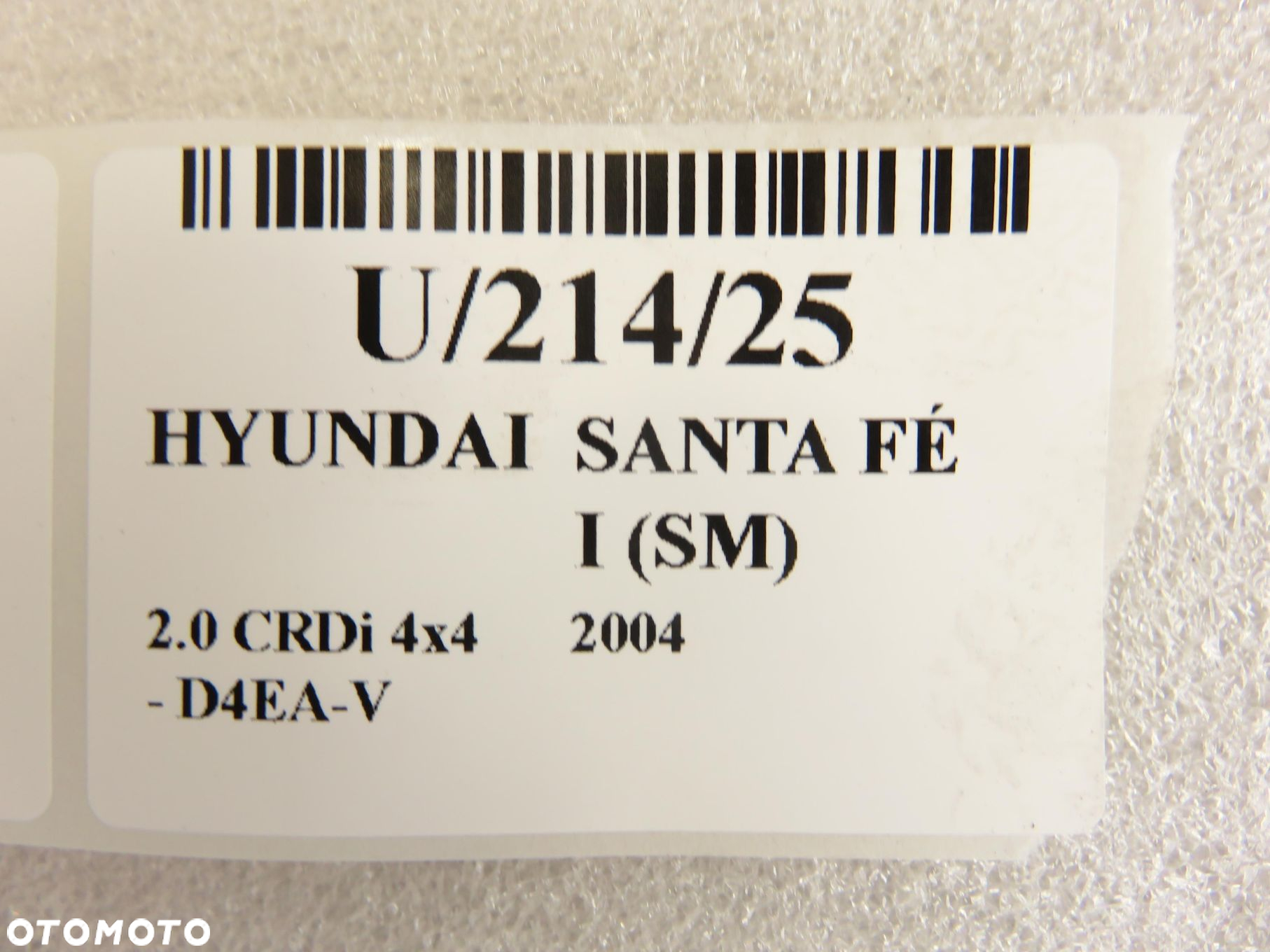 HAK HYUNDAI SANTA FÉ I (SM) SUV 3358 1073008 E610026000 - 7