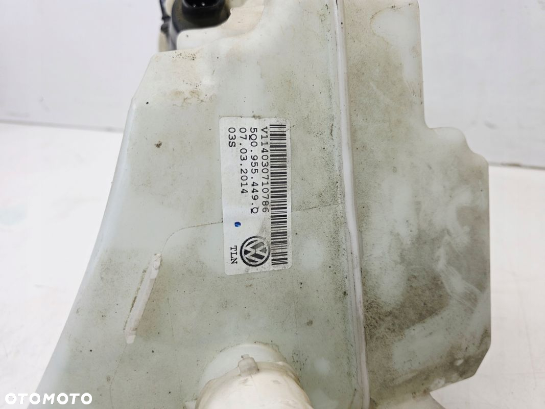 ZBIORNIK PŁYNU SPRYSKIWACZY XENON AUDI VOLKSWAGEN SEAT SKODA 5Q0955453R - 4