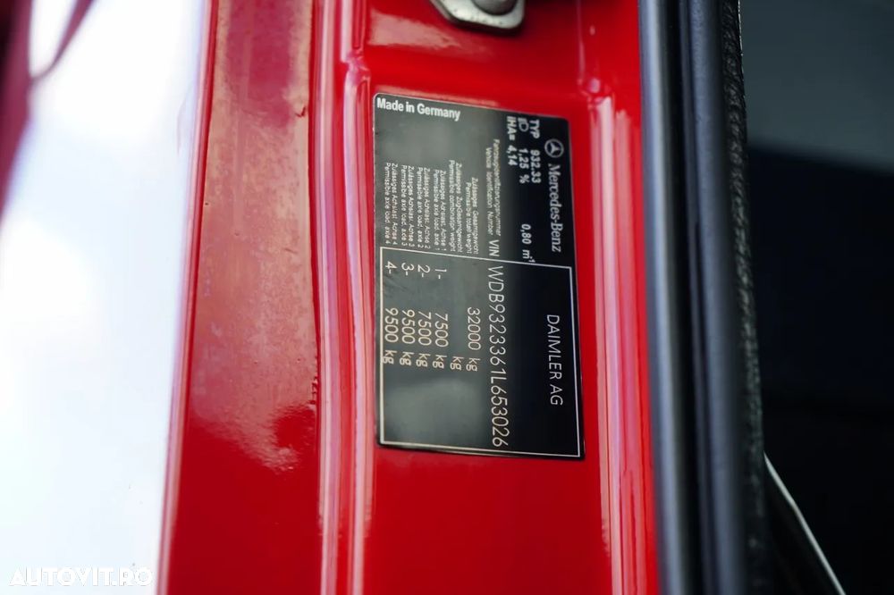 Mercedes-Benz ACTROS 4144 / 8x8 / BASCULATOR SPATE / MEILLER KIPPER / EURO 5 - 37