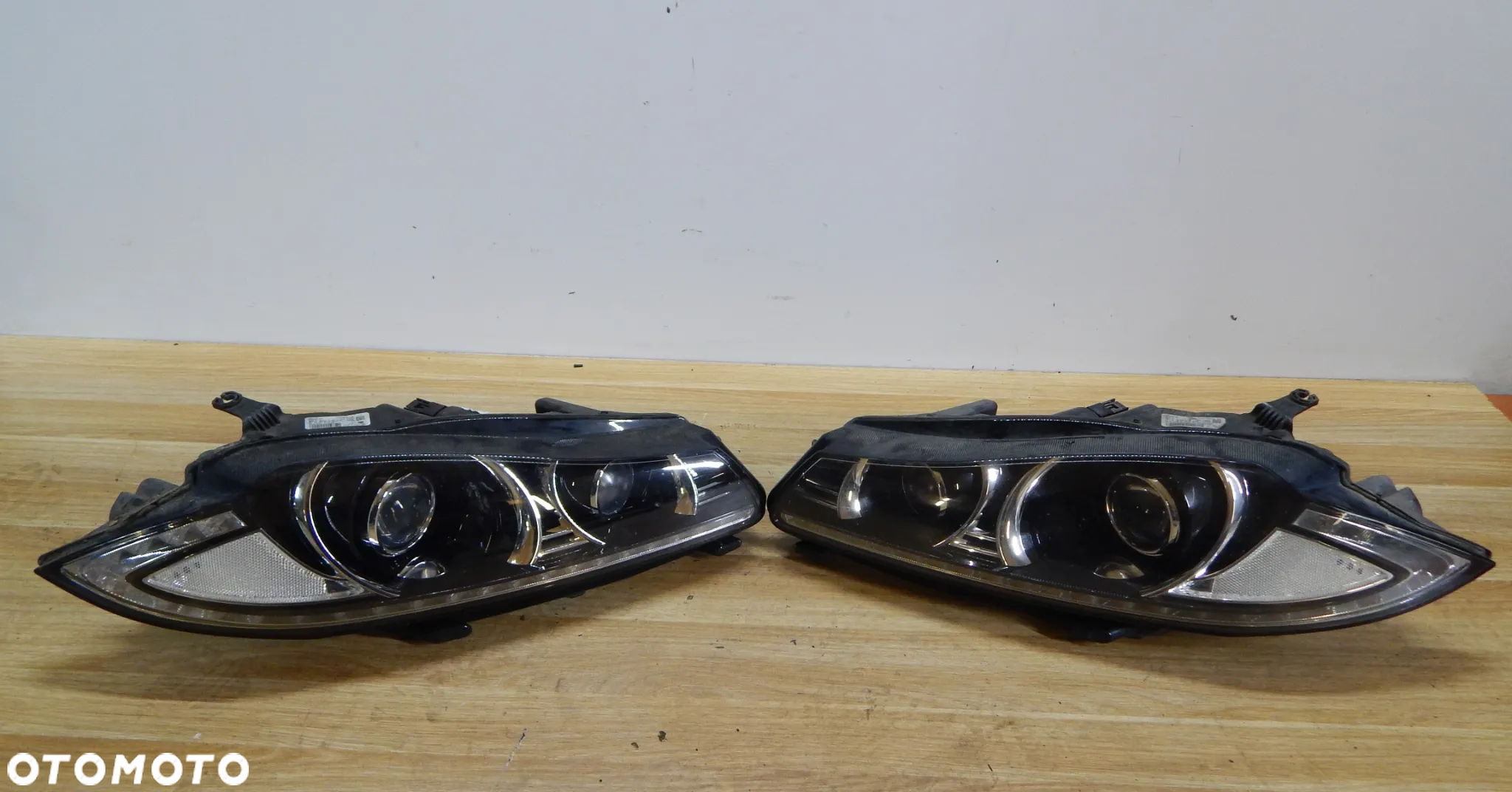 Lampa prawy przód LED xenon Jaguar XF x250 11-15 Lift Łuków części - 3