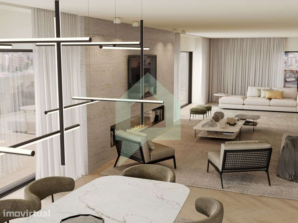 Apartamento T3 em Lux Tower Fraião e Lamaçães, Braga - Grande imagem: 2/25