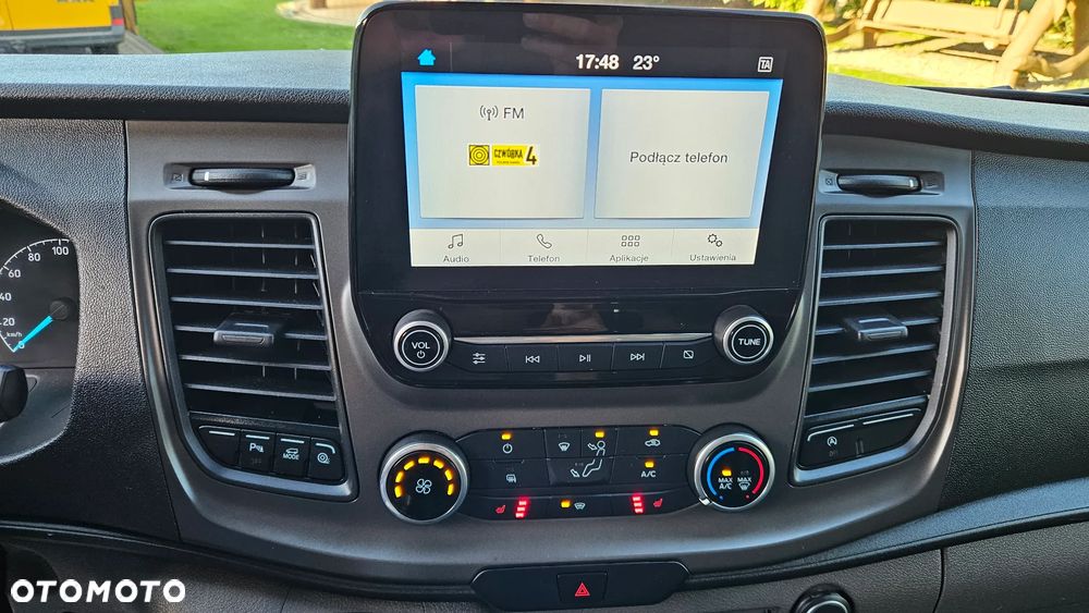 Ford Transit 2,0TDCI 130KM L2H2 Sredni 169t.km. Polift Led Klima Webasto Kamera Duży Wyświetlacz Parktronik Hak Super Stan Klima - 25