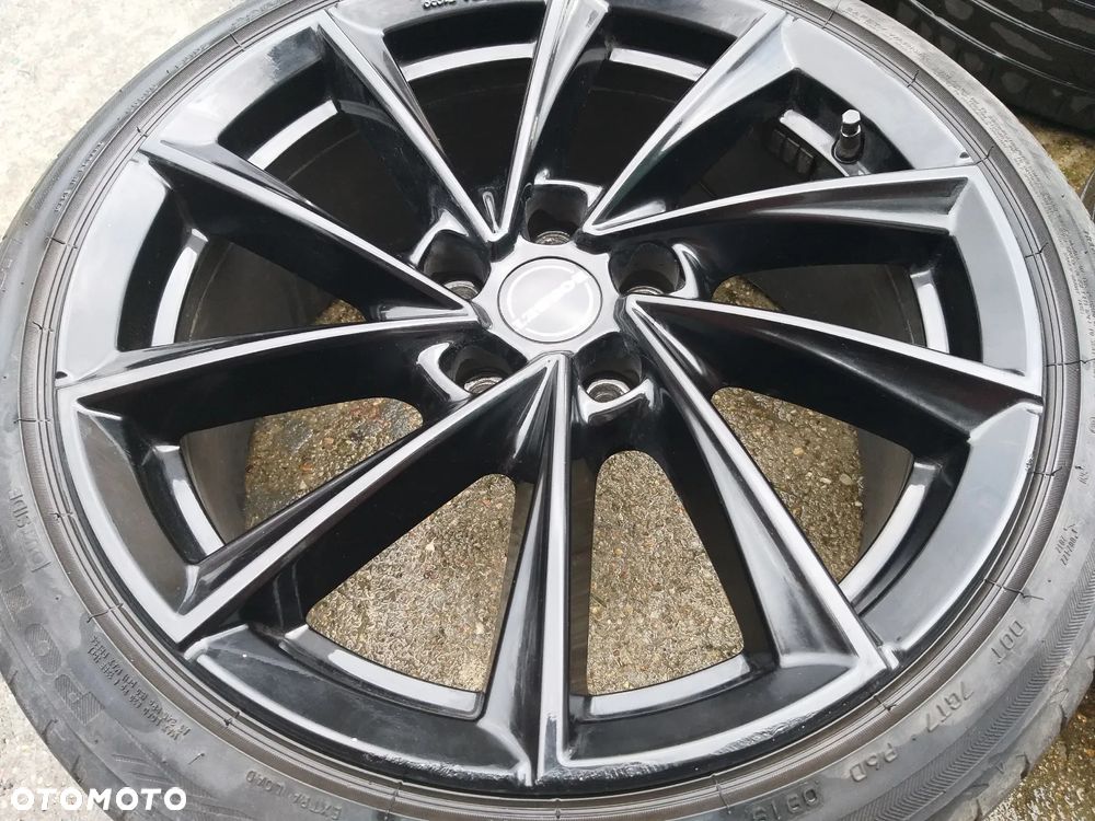 Felgi aluminiowe Borbet V 18" czarne Opony Bridgestone R18 225/40 - 1